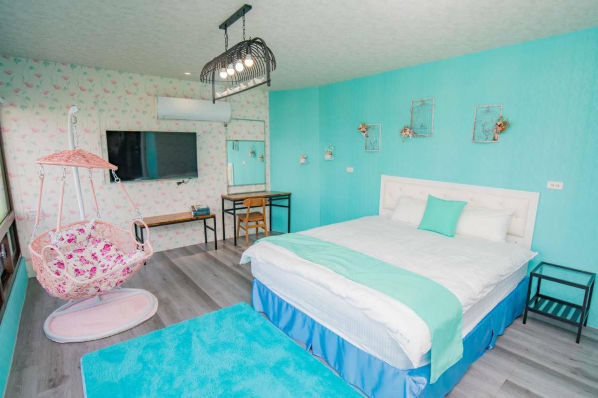 Apartamento Rainbow Hill House彩虹山舍 Shigang Exterior foto
