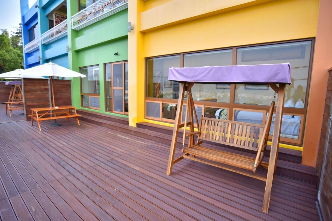 Apartamento Rainbow Hill House彩虹山舍 Shigang Exterior foto